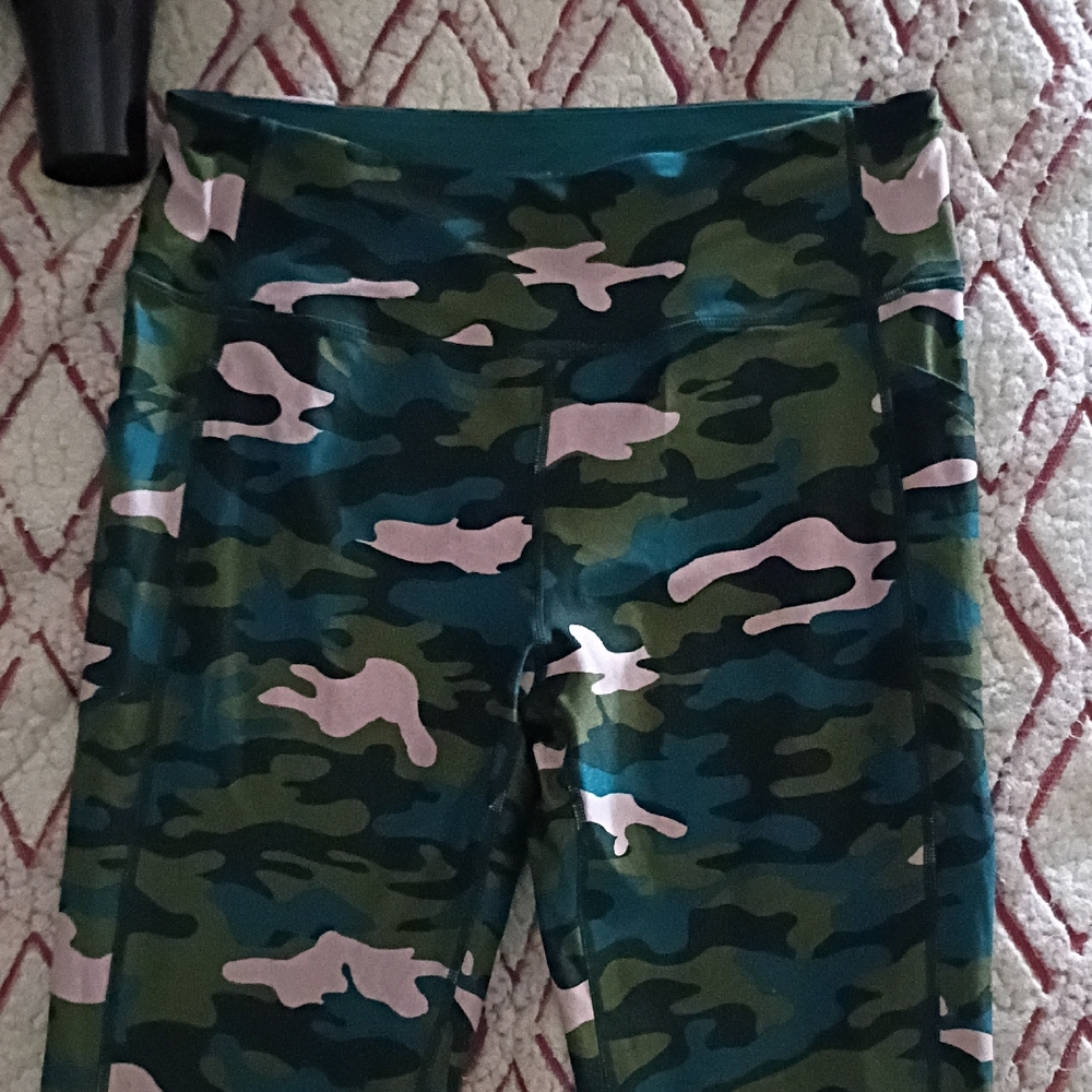 Calvin Klein Camo Print Xl Leggings